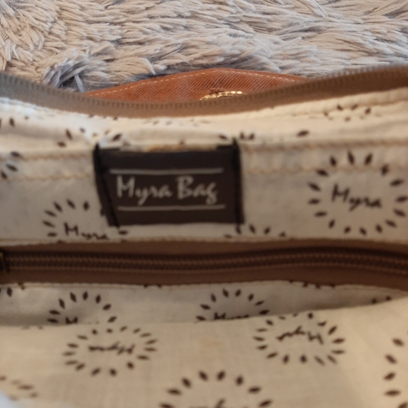 Myra Bag Canvas, Leather and Hairon Crossbody Bag - Picture 2 of 14